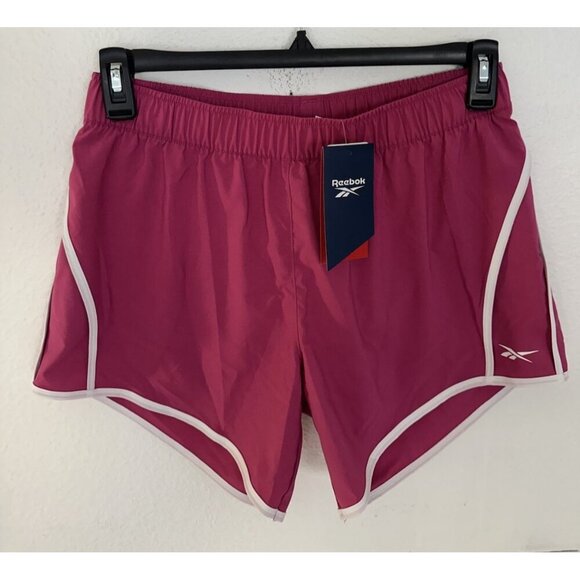 Reebok Womens ID Train Woven Short Pink Size  Medium New - Picture 11 of 12